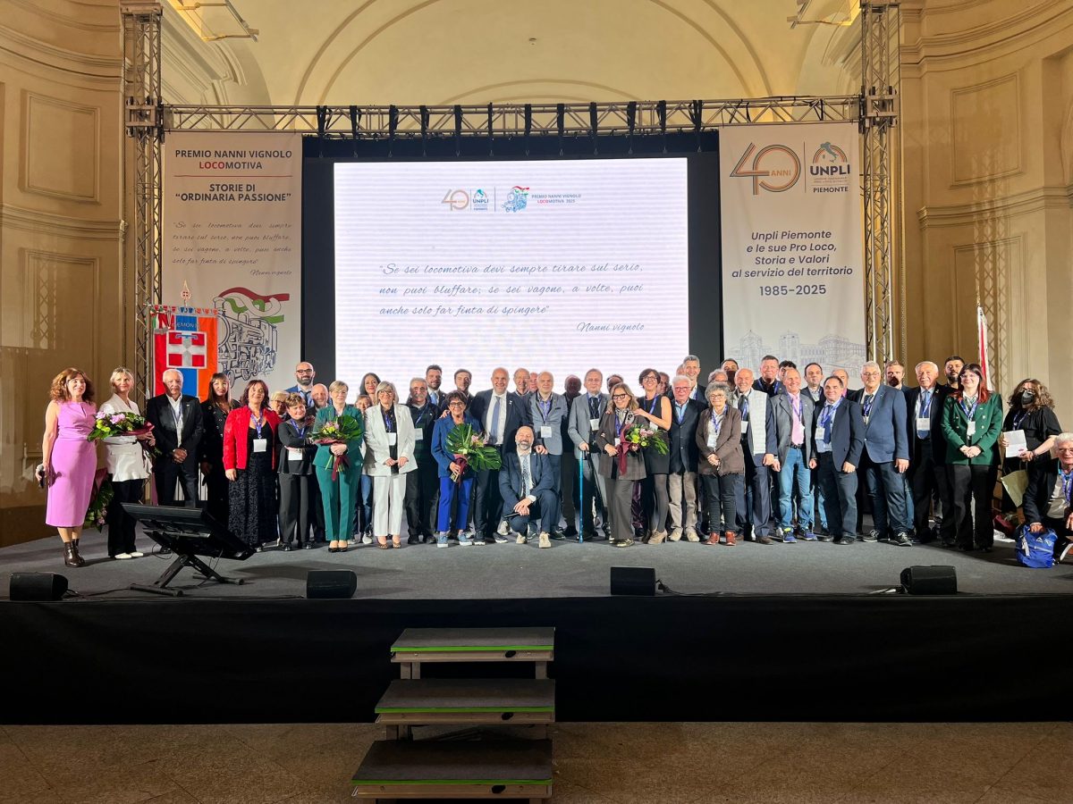 Venaria Reale celebra i 40 anni dell’Unpli: una grande festa per le Pro Loco piemontesi
